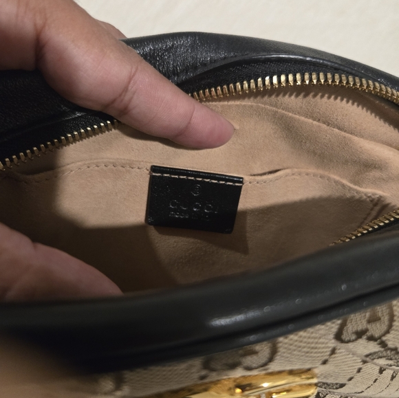 100% Authentic GUCCI Monogram GG Marmont Chain Bag - Picture 13 of 16